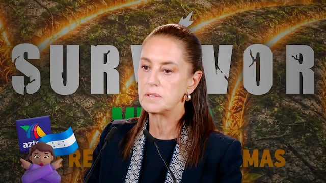 Claudia Sheinbaum habla sobre acusaciones en la grabación de TV Azteca en Hondura de Survivor.
