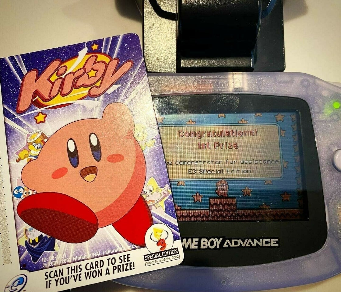 Tarjeta e-Reader de Kirby