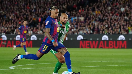FC Barcelona suma una victoria más en LaLiga ante Betis