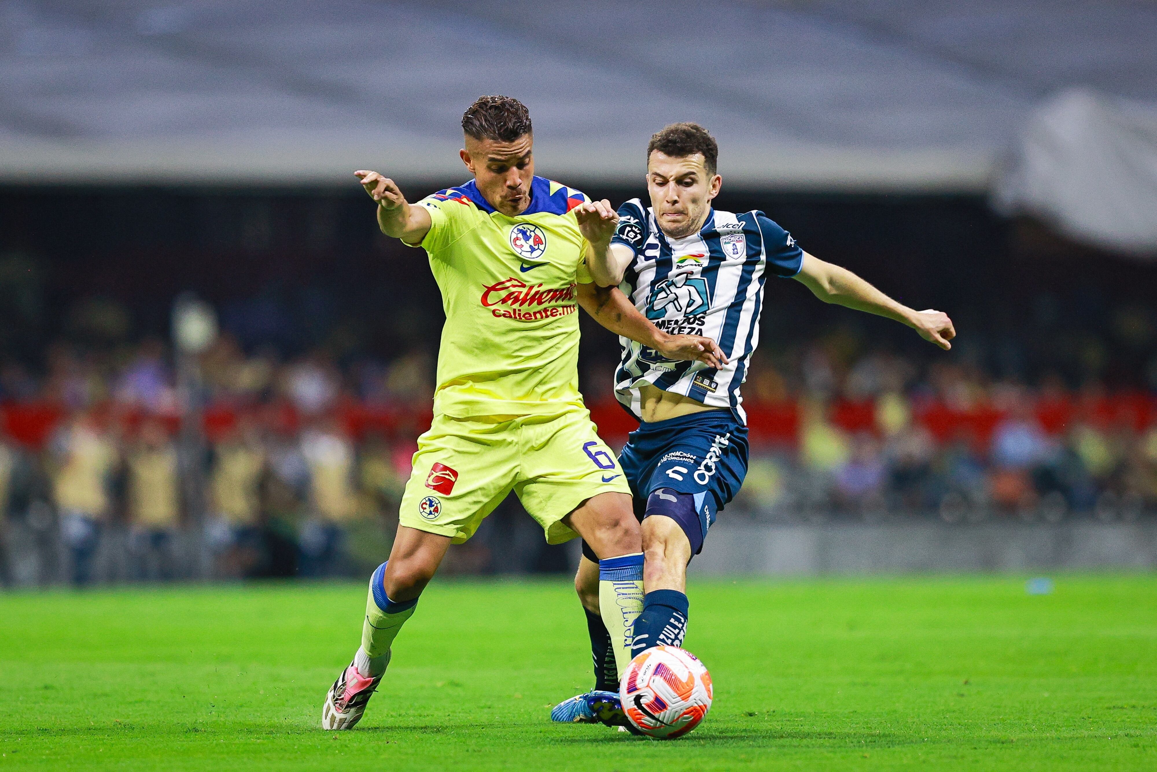 Oussama Idrissi en el América vs Pachuca.
