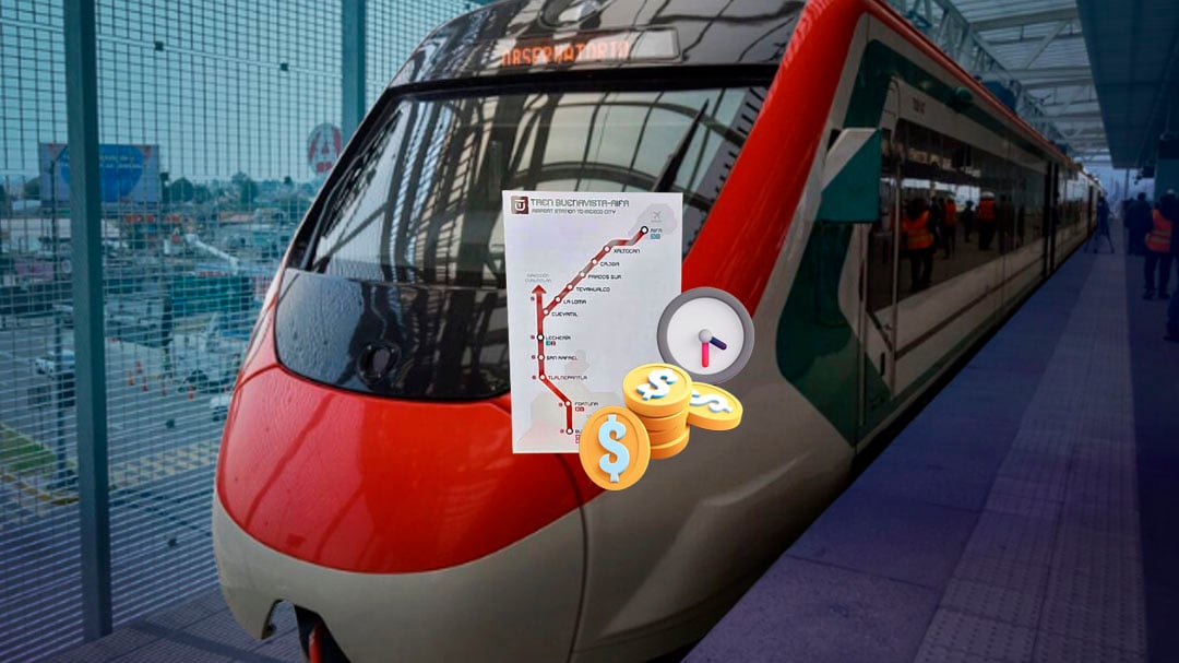 Tren Felipe Ángeles: horarios, tarifas y ruta de Buenavista al AIFA