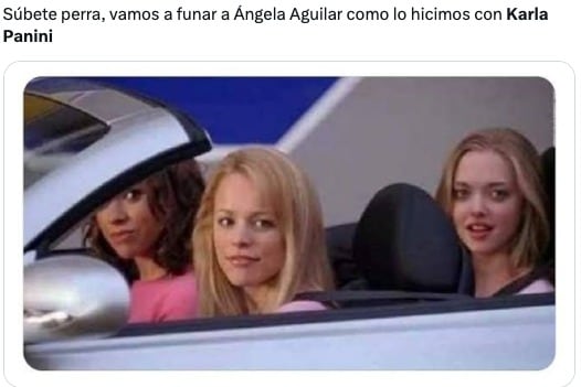 Memes comparan a Ángela Aguilar con Karla Panini por su relación con Christian Nodal