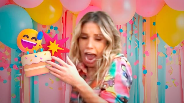 Andrea Escalona celebra su cumpleaños con tremendo susto