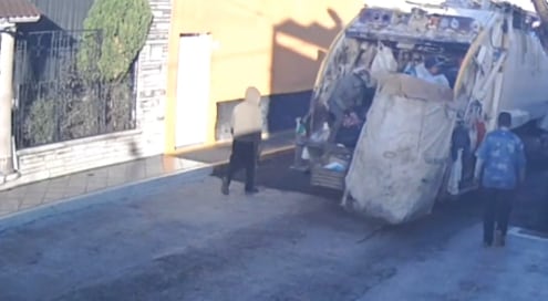 Trabajadores de limpia de Naucalpan