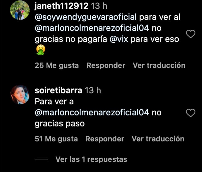 Marlon Colmenarez ya se le pegó a Wendy Guevara ahora que tendrá su propio programa en ViX y a sus fans no les gustó