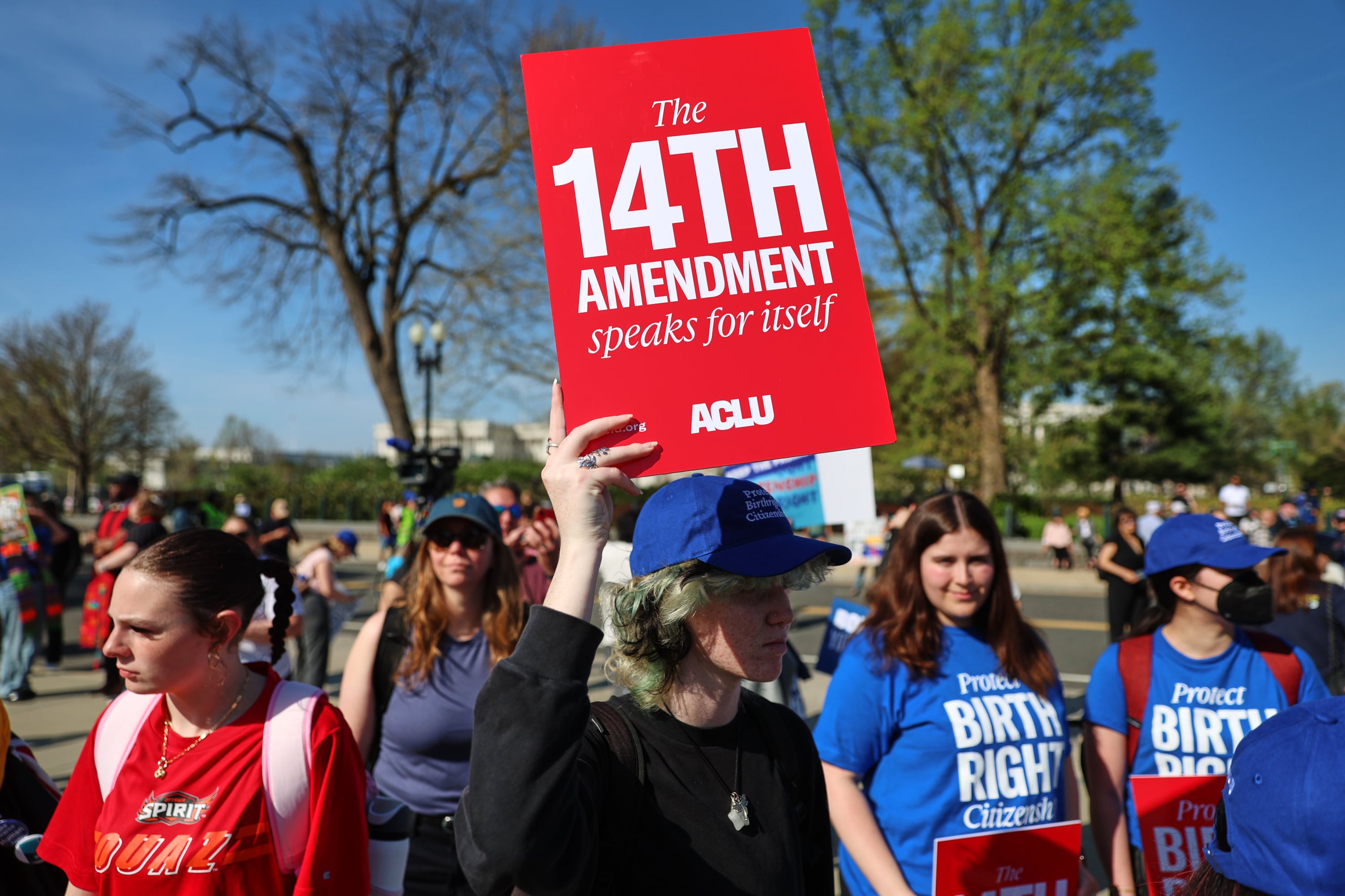 Donald Trump asiste a la Suprema Corte al ir en contra de la ciudadanía por nacimiento