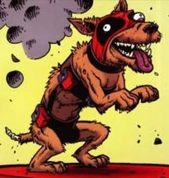 Dogpool en los cómics de Deadpool