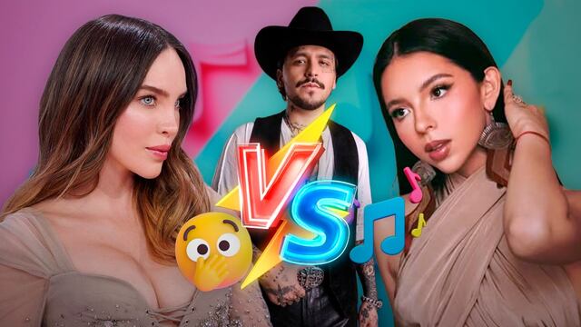 Belinda repostea historia Instagram hacia Ángela Aguilar, esposa de Christian Nodal