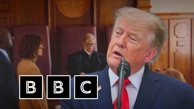 Jueza ordena a Trump comparecer en demanda millonaria contra la BBC