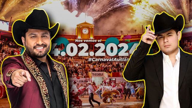 Fecha del concierto de Alfredo Olivas y Julión Álvarez en el Carnaval Autlán 2024
