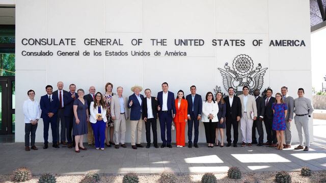 Alfonso Durazo inaugura nuevo Consulado General de EU en Hermosillo