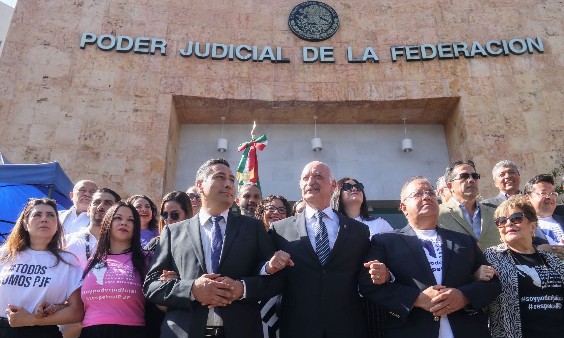 Tercer día de paro en el Poder Judicial de la Federación