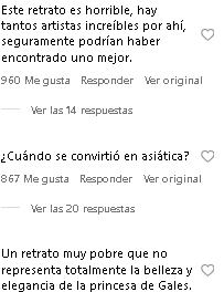 Usuarios critican el retrato de Kate Middleton porque ni se parece.