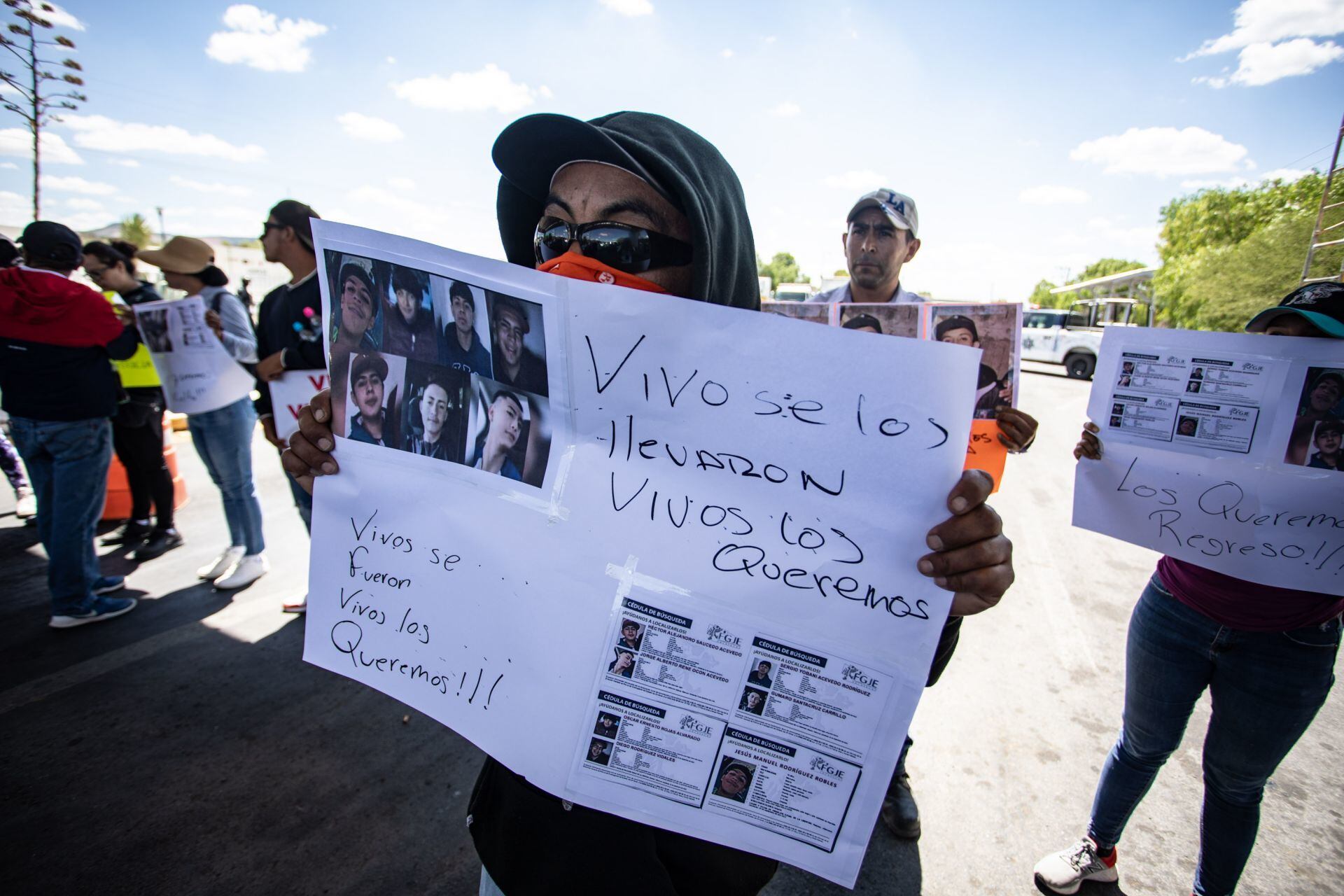 Reportan hallazgo con vida de uno de los 7 jóvenes desaparecidos en Zacatecas