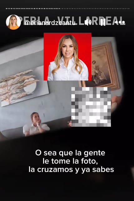 Mariana Rodríguez denuncia la compra del voto de Perla Villarreal, candidata del PRI