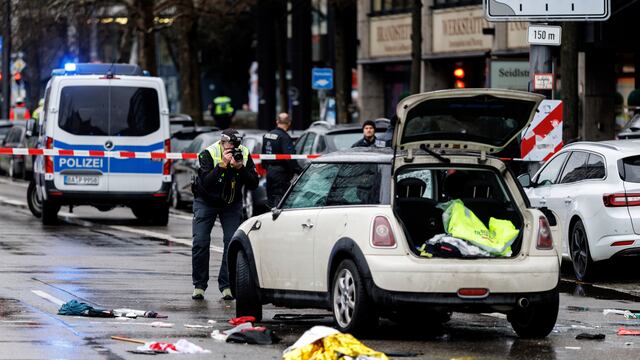 Atentado en Múnich: Detienen a hombre de Afganistán