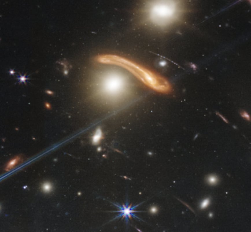 Fósil de luz de una galaxia