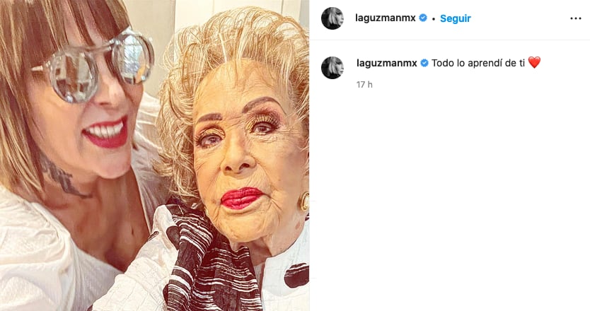 Alejandra Guzmán y Silvia Pinal.