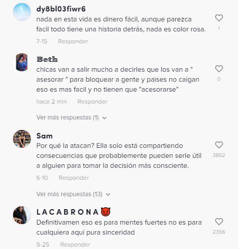 Reacciones a modelo de OnlyFans que advierte consecuencias de subir contenido