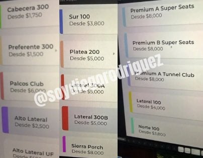 Hasta 8 mil pesos costará ver a Cristiano Ronaldo en el México vs Portugal