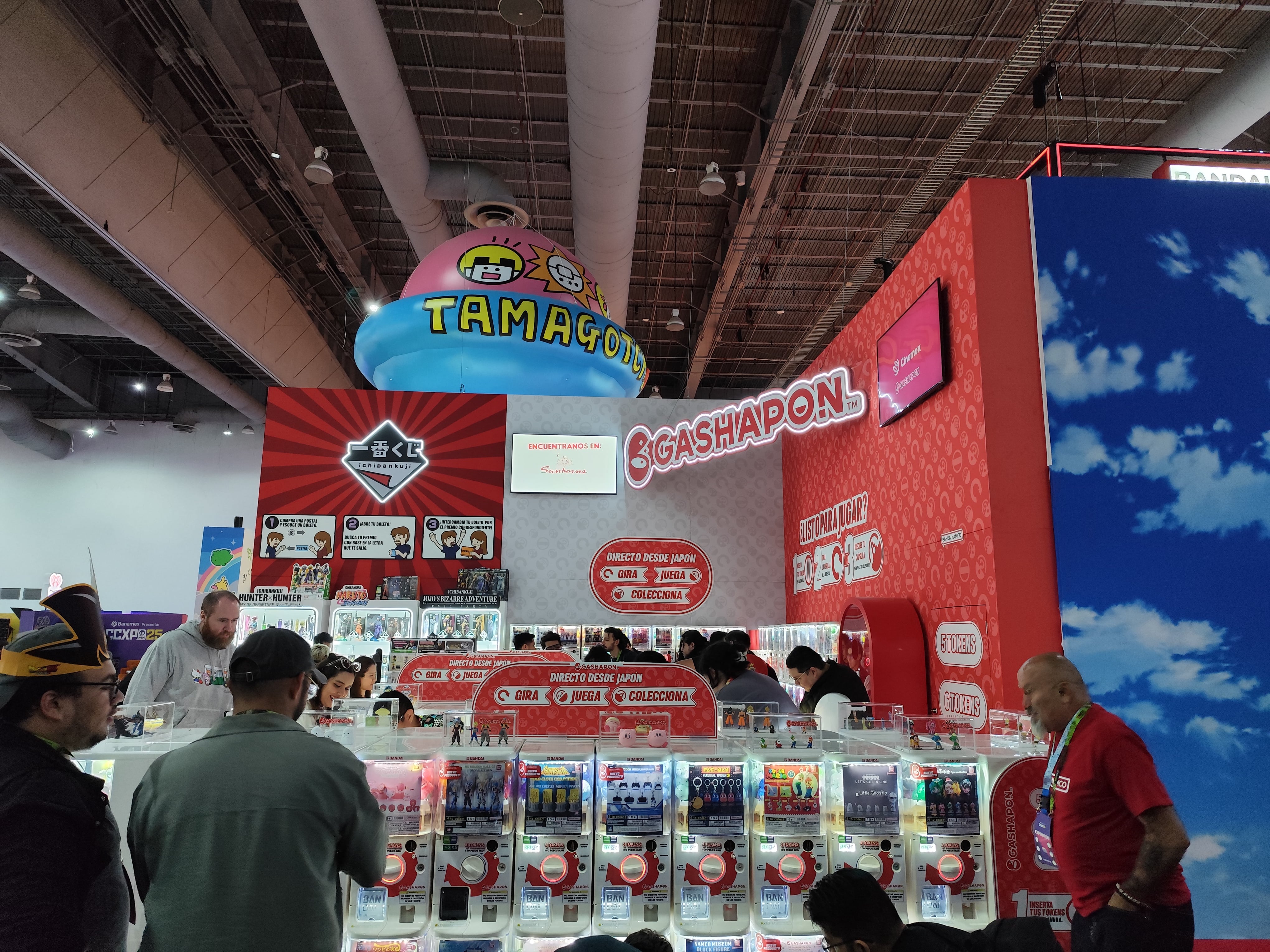 Bandai en la CCXP México 2025