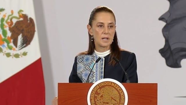 Claudia Sheinbaum, presidenta de México.
