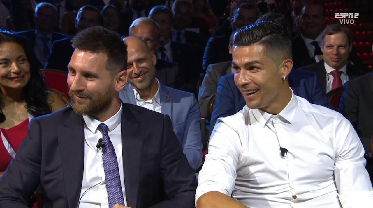 Lionel Messi y Cristiano Ronaldo.