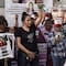 “Tengo todo el derecho quemar, de romper”: Yesenia Zamudio protesta por justicia para Marichuy