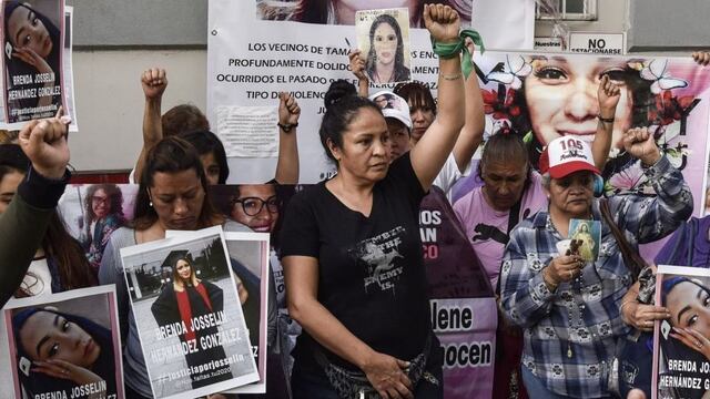 Protesta por Ingrid Escamilla.