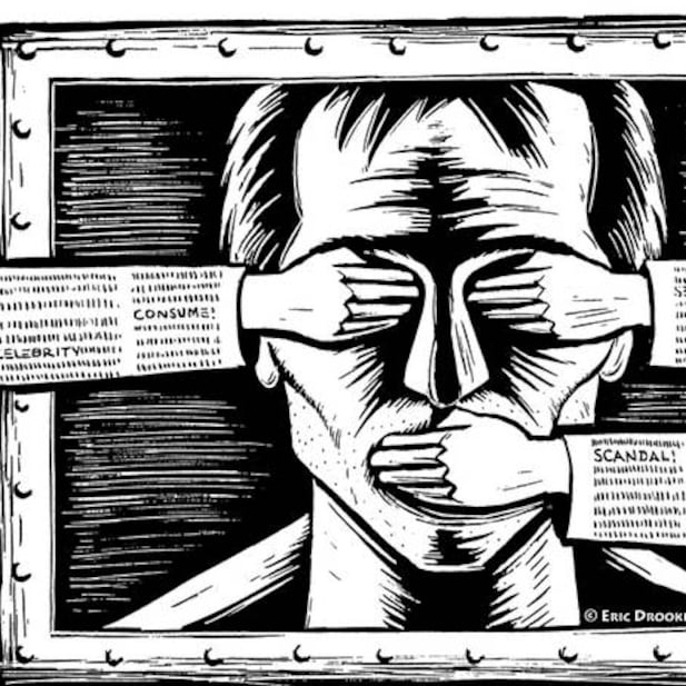 La idea de control sobre la libertad de expresión