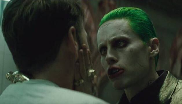 Guasón interpretado por Jared Leto.