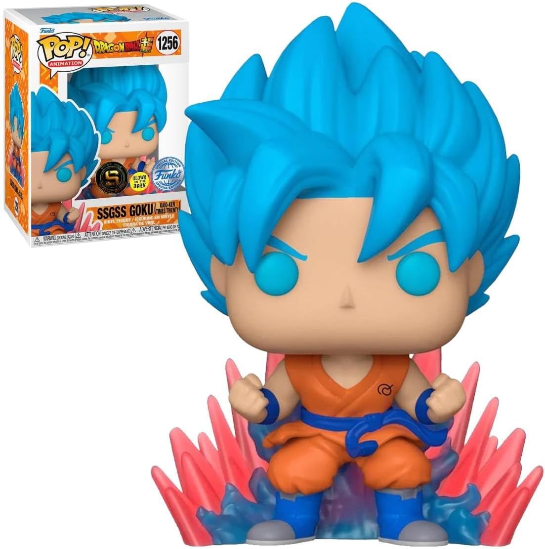 Funko Pop! de Goku que brilla en la oscuridad