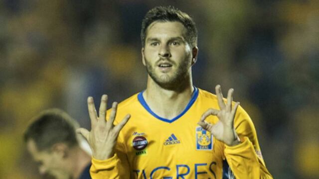 Gignac marcó su gol 50 con la camiseta de Tigres