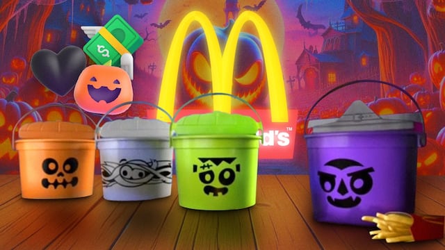 Nuevas cubetas de Halloween de McDonalds en México