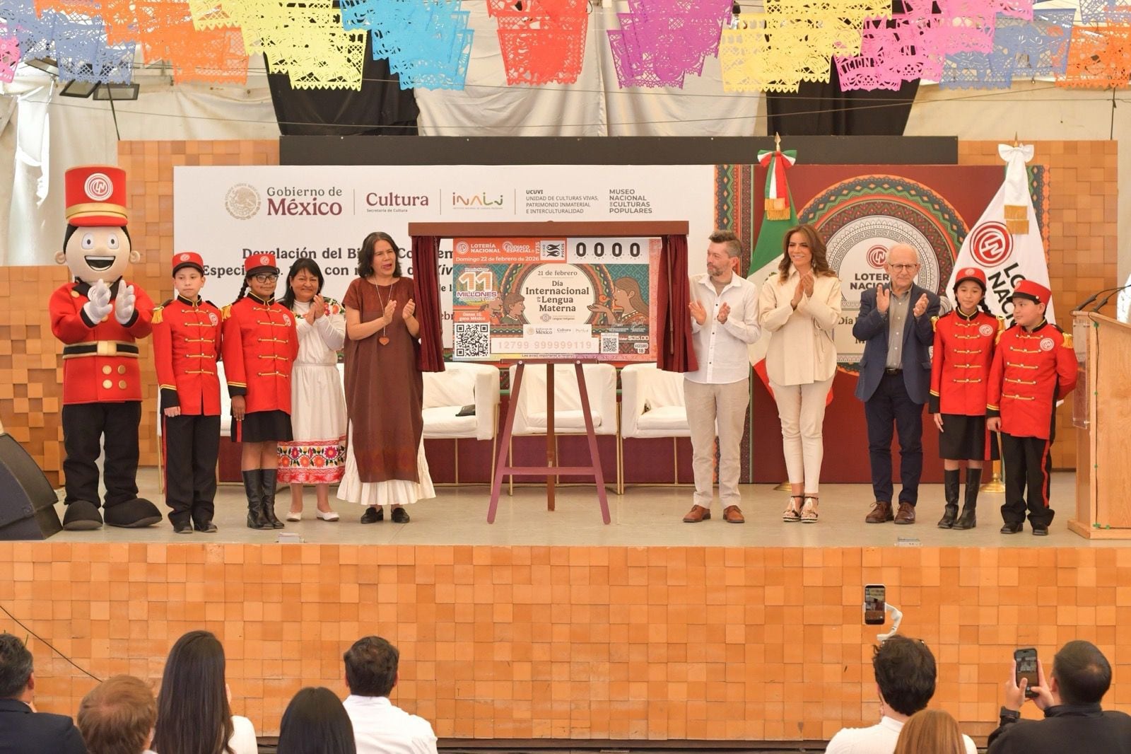 Olivia Salomón presenta Sorteo Zodiaco por la diversidad lingüística de México