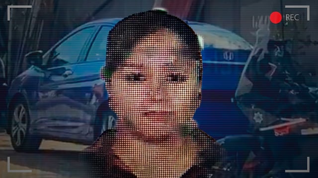 Video muestra a conductora que atropelló y arrastró a motociclista en Iztapalapa