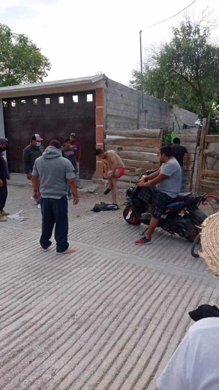 Presunto ladrón retenido en Ixmiquilpan