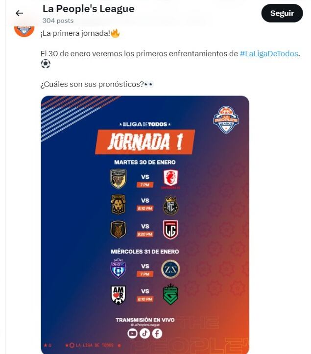 People's League.