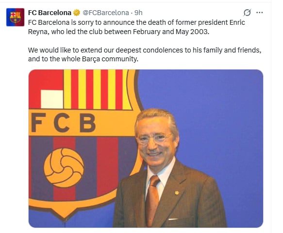 Comunicado del FC Barcelona