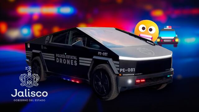 Patrullas Cybertruck de Jalisco