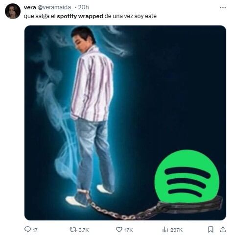 Memes del Spotify Wrapped 2024
