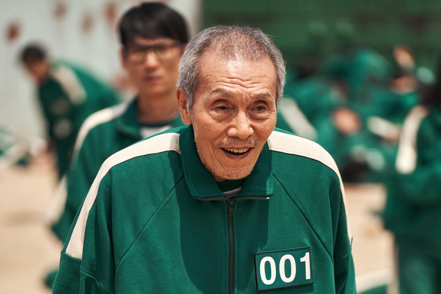 O Yeong-su en el Juego del Calamar