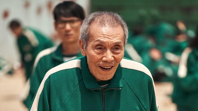 O Yeong-su en el Juego del Calamar