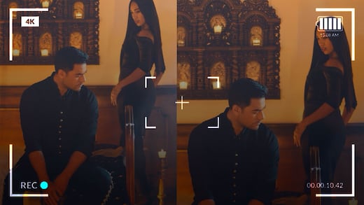 Priscila Valverde le rompió el corazón a Carlos Rivera para un nuevo video musical