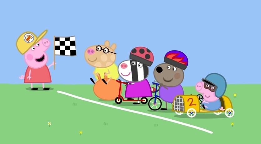 Peppa Pig El carro de carreras de George por el Gran Premio de México 2024