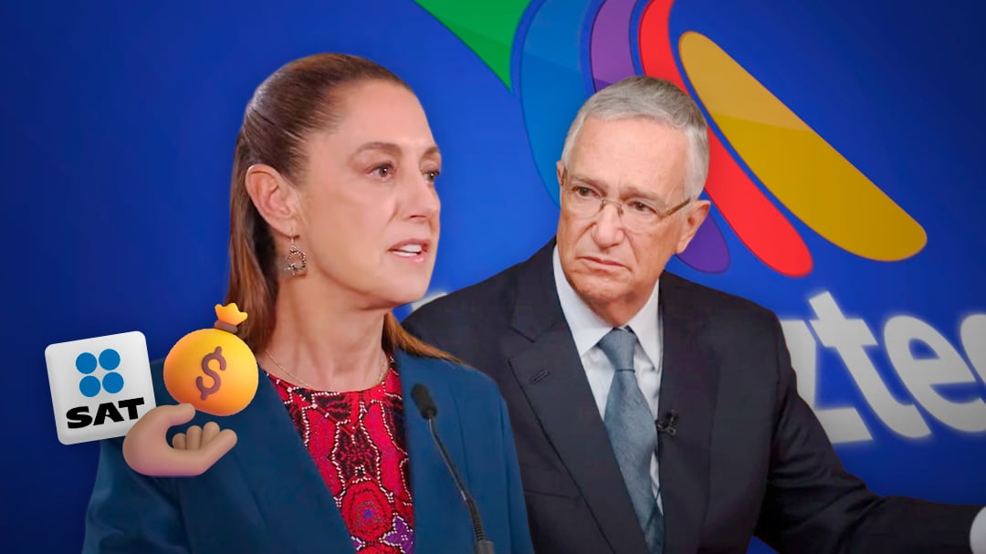 Sheinbaum confirma pago de TV Azteca al SAT; Elektra inicia regularización