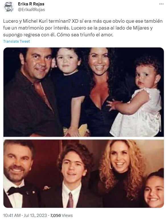 Memes ruptura Lucero y Michel Kuri