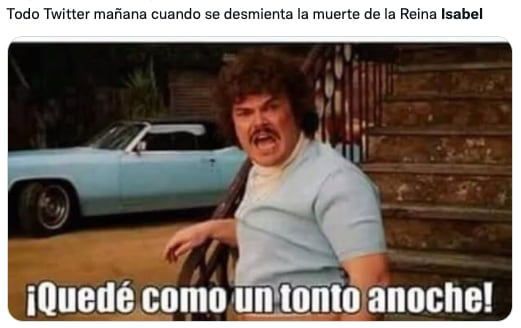 Memes sobre la muerte de la reina Isabel II