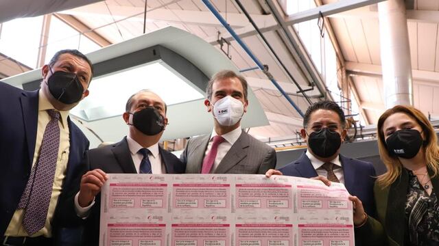 Inicia impresión de boletas de revocación de mandato