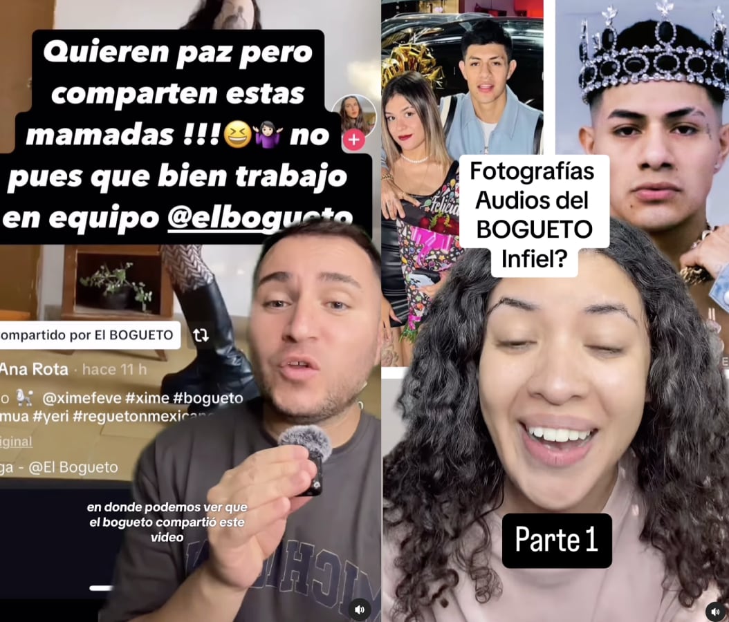 Los chismosos de TikTok que denunció El Bogueto